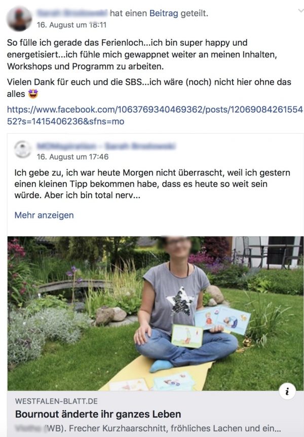 Erfolge meiner Coachees